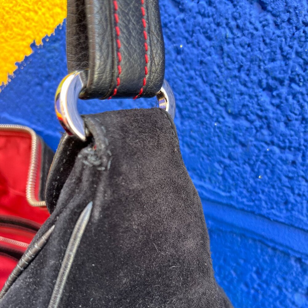 Tod's Micky Ferarri Handbag Leather Suede - Picture 11 of 12